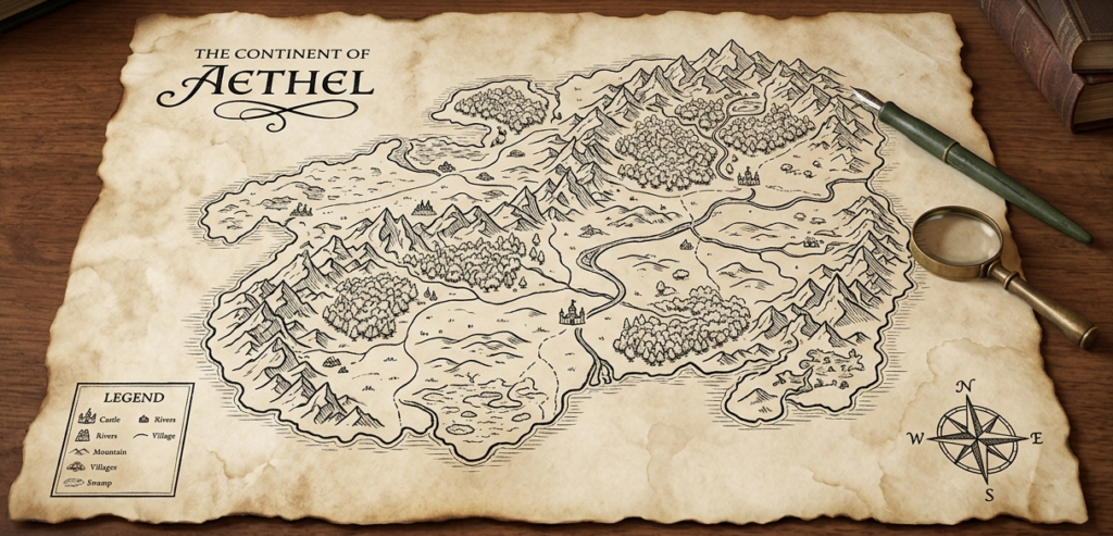 How to Create a Fantasy Map for Your Book or Game
