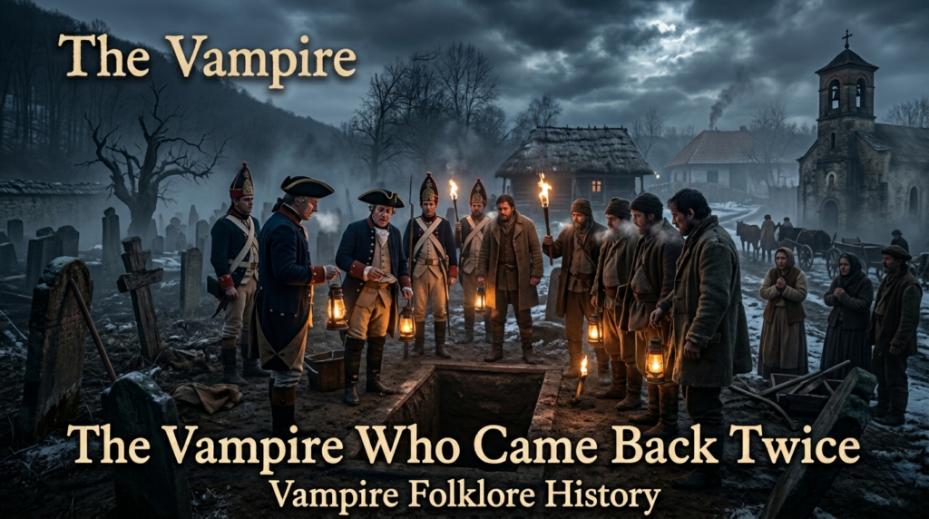 The Vampire Who Came Back Twice – A True Story from Vampire Folklore History