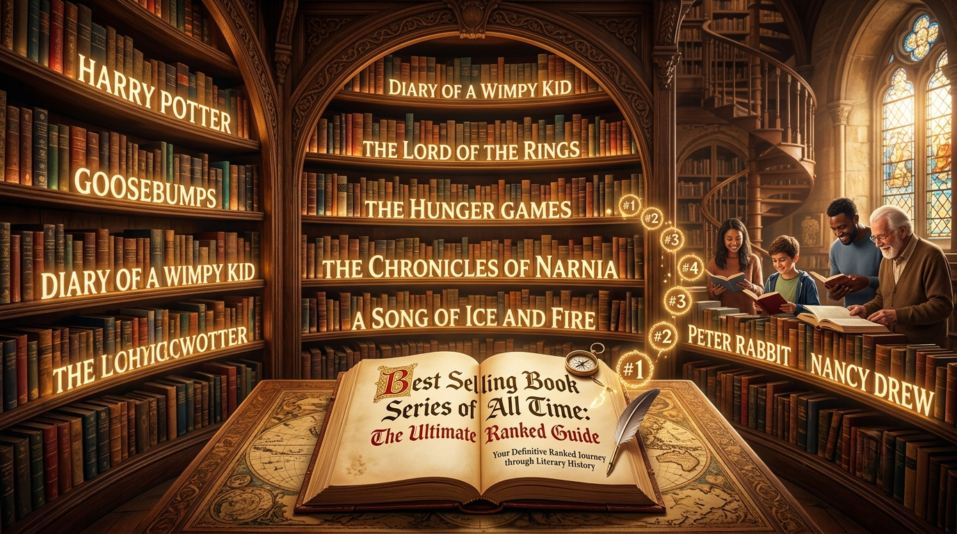Best Selling Book Series of All Time The Ultimate Ranked Guide