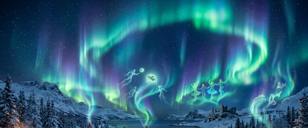 SF Shaw - An Author of Epic Fantasy and Fiction Books 7 Northern Lights Myths From Finland Greenland Scotland Alaska and Beyond